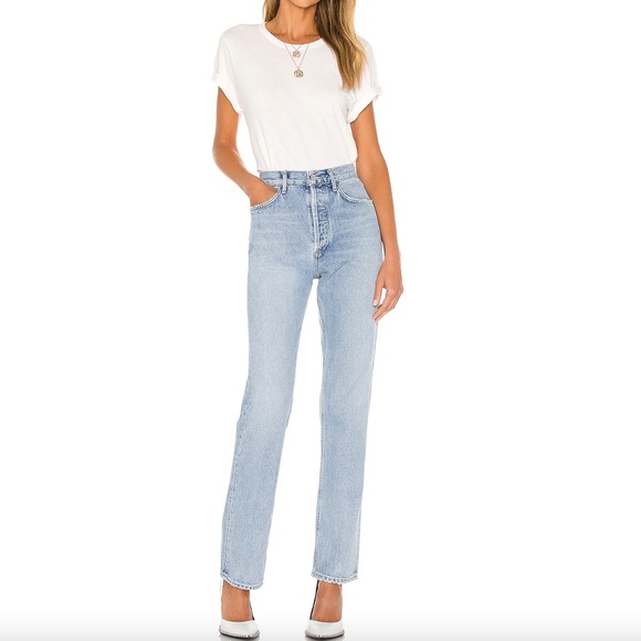 Agolde Denim - AGOLDE Lana Straight Jean